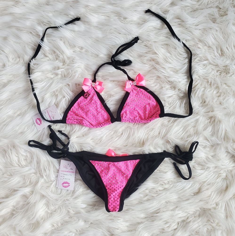 NEW - Pink Lips Swimwear Bikini LOGAN - Picture 4 of 7